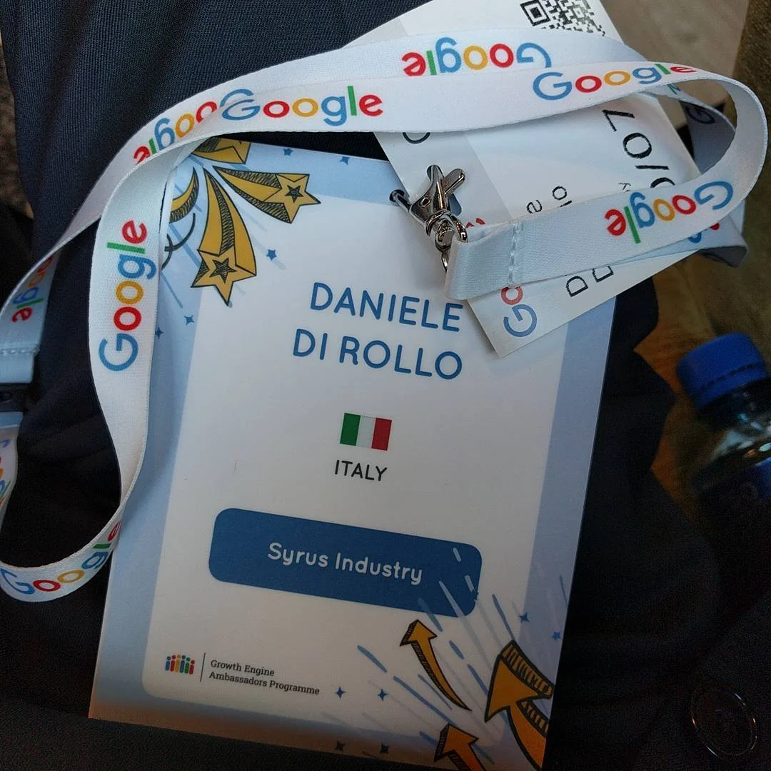 Daniele Di Rollo Google Ambassador