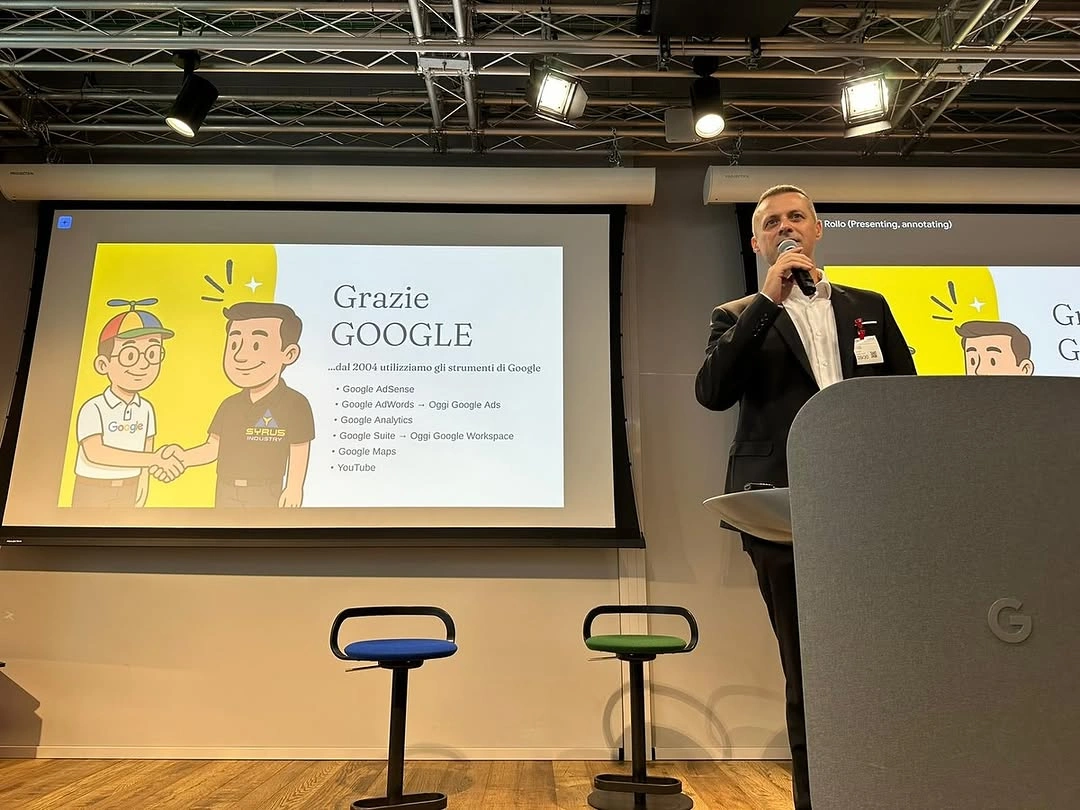 Daniele Di Rollo at Google Milan